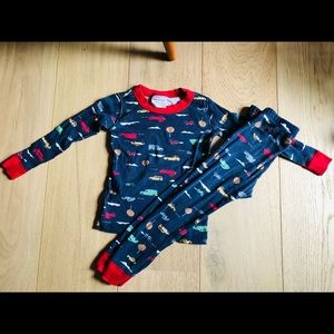Hanna Andersson boys transportation pajamas size 100